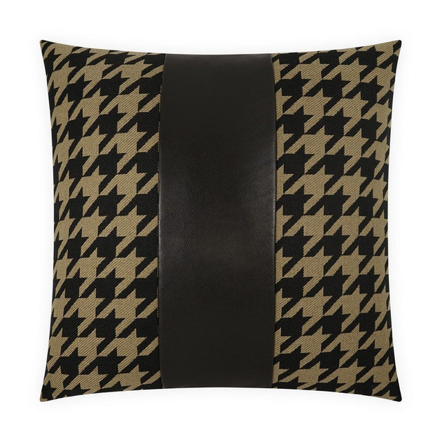 D.V. Kap Home Harwich Band Black 24" x 24" Pillow