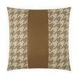 D.V. Kap Home Harwich Band Camel 24" x 24" Pillow