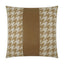 D.V. Kap Home Harwich Band Camel 24" x 24" Pillow