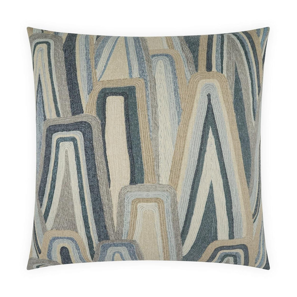 D.V. Kap Home Ridgepoint Denim 24" x 24" Pillow