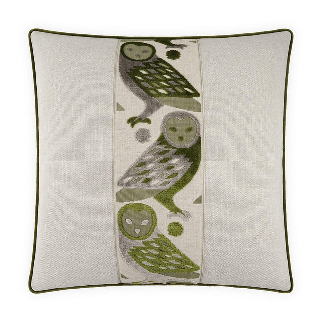 D.V. Kap Home Otus Kiwi 24" x 24" Pillow