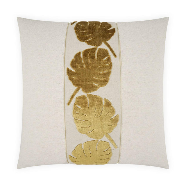 D.V. Kap Home Palm Leaf Midas 24" x 24" Pillow