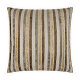 D.V. Kap Home Borderline Mocha 24" x 24" Pillow