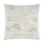 D.V. Kap Home Finezza Domino 24" x 24" Pillow