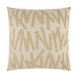 D.V. Kap Home Gambit Bone 24" x 24" Pillow