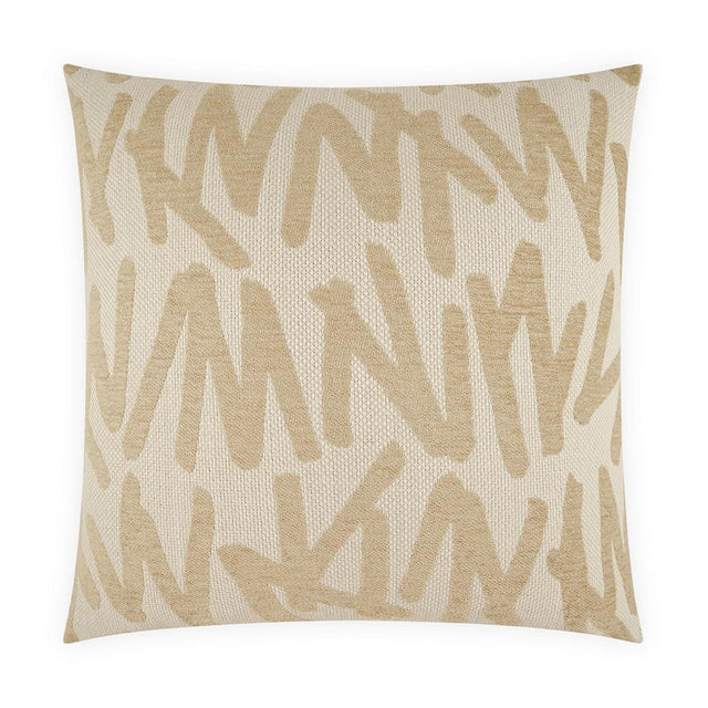 D.V. Kap Home Gambit Bone 24" x 24" Pillow