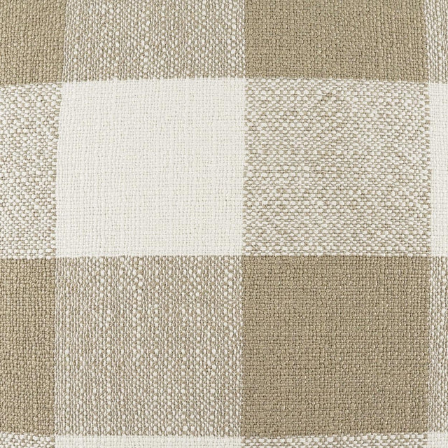 D.V. Kap Home Checked Out Mushroom Fabric