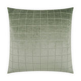 D.V. Kap Home Camden Check Aloe 24" x 24" Pillow