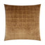D.V. Kap Home Camden Check Cumin 24" x 24" Pillow