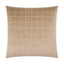 D.V. Kap Home Camden Check Fawn 24" x 24" Pillow