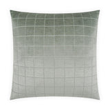 D.V. Kap Home Camden Check Glacier 24" x 24" Pillow