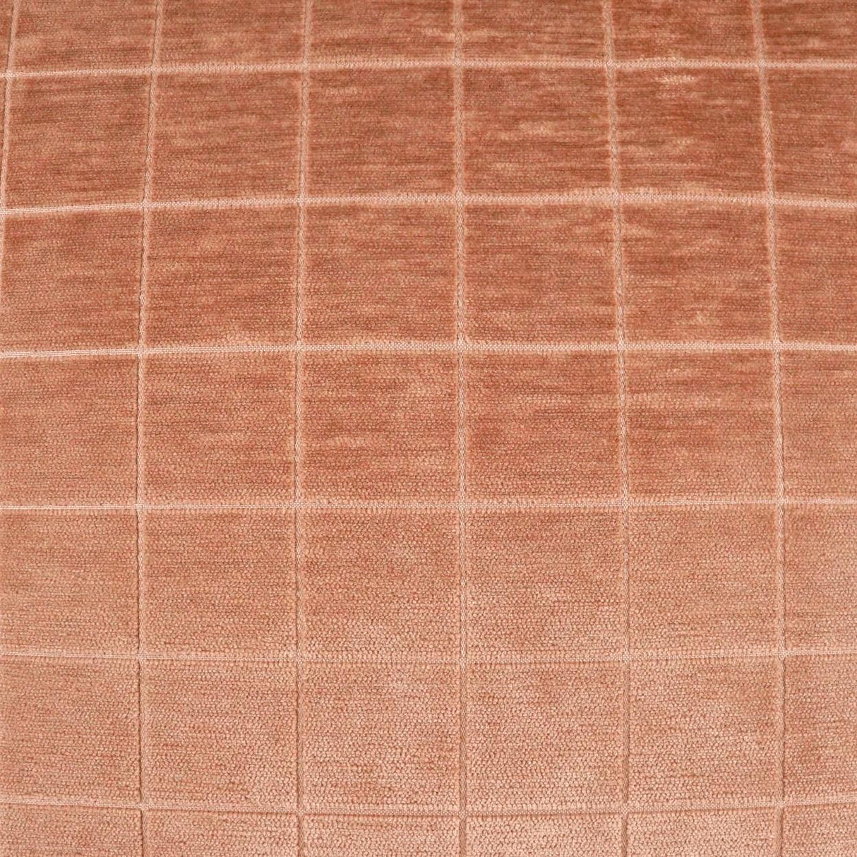 D.V. Kap Home Camden Check Salmon Fabric