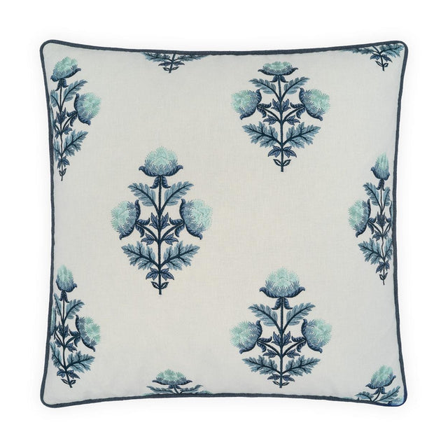 D.V. Kap Home Bloomfield Blue 24" x 24" Pillow