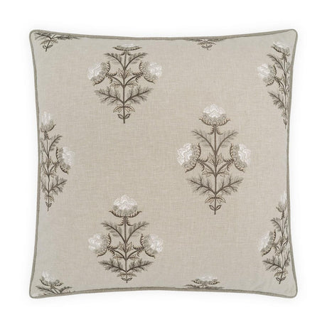 D.V. Kap Home Bloomfield Truffle 24" x 24" Pillow