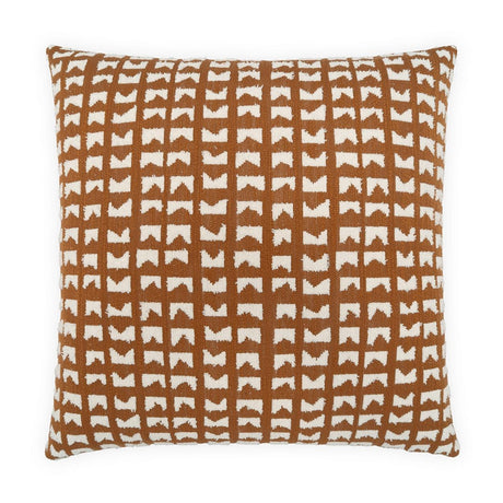 D.V. Kap Home Adair Terracotta 24" x 24" Pillow