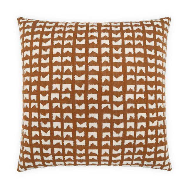 D.V. Kap Home Adair Terracotta 24" x 24" Pillow