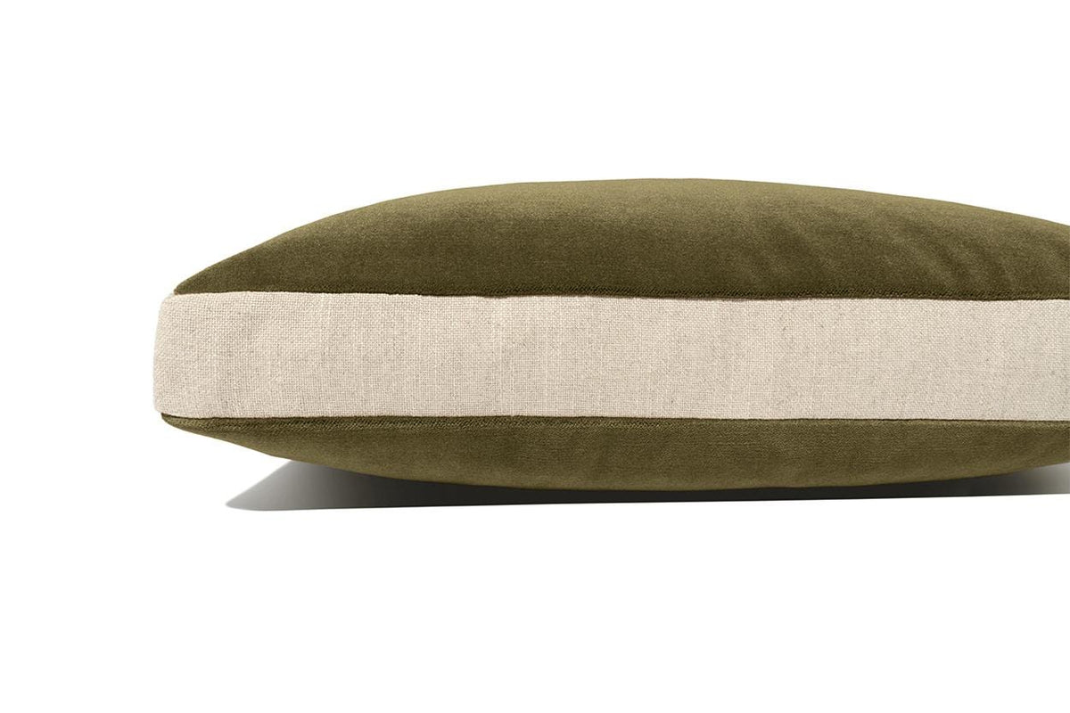 D.V. Kap Home Deveraux Box II Olive 12" x 22" Pillow
