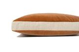 D.V. Kap Home Deveraux Box II Pumpkin 12" x 22" Pillow