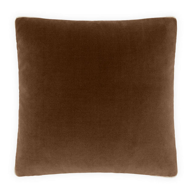 D.V. Kap Home Deveraux Box Walnut 22" x 22" Pillow