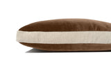 D.V. Kap Home Deveraux Box Walnut 22" x 22" Pillow