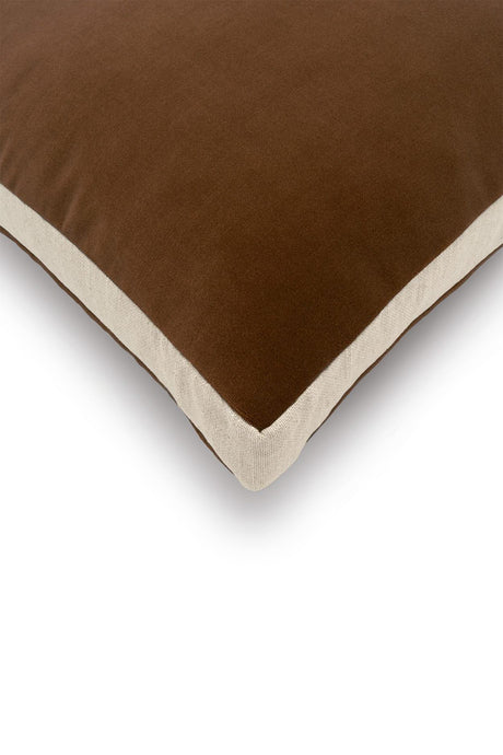 D.V. Kap Home Deveraux Box Walnut 22" x 22" Pillow