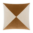 D.V. Kap Home Deveraux Diamond Cognac 22" x 22" Pillow