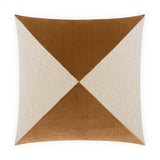 D.V. Kap Home Deveraux Diamond Cognac 22" x 22" Pillow