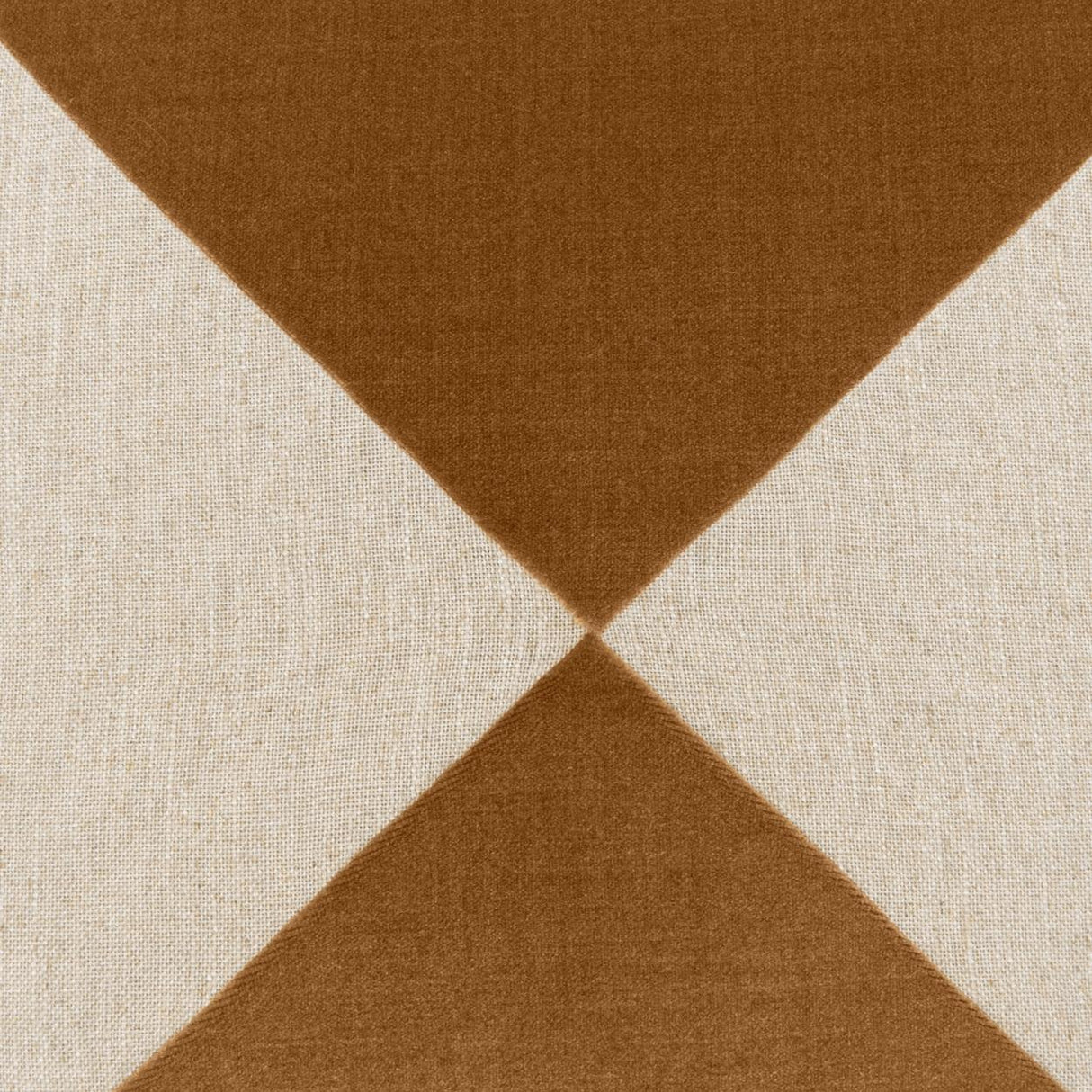 D.V. Kap Home Deveraux Diamond Cognac 22" x 22" Pillow