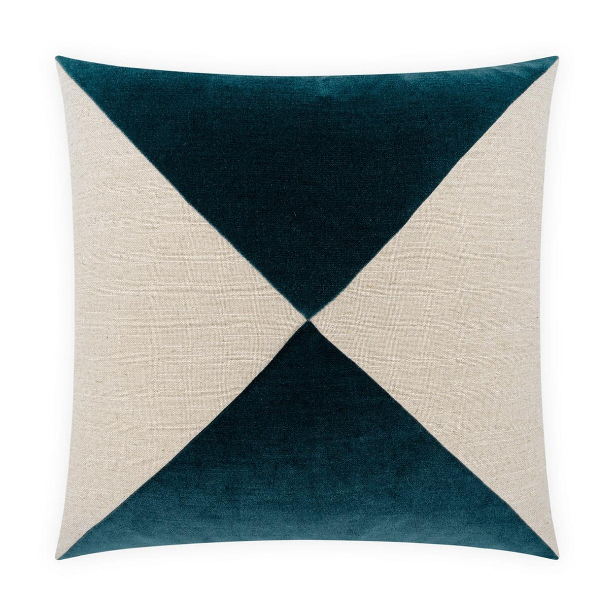 D.V. Kap Home Deveraux Diamond Azure 22" x 22" Pillow