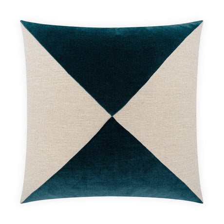 D.V. Kap Home Deveraux Diamond Azure 22" x 22" Pillow