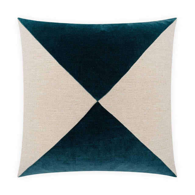 D.V. Kap Home Deveraux Diamond Azure 22" x 22" Pillow