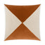 D.V. Kap Home Deveraux Diamond Pumpkin 22" x 22" Pillow