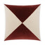 D.V. Kap Home Deveraux Diamond Red Pepper 22" x 22" Pillow