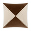D.V. Kap Home Deveraux Diamond Walnut 22" x 22" Pillow