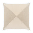 D.V. Kap Home Deveraux Diamond Vanilla 22" x 22" Pillow