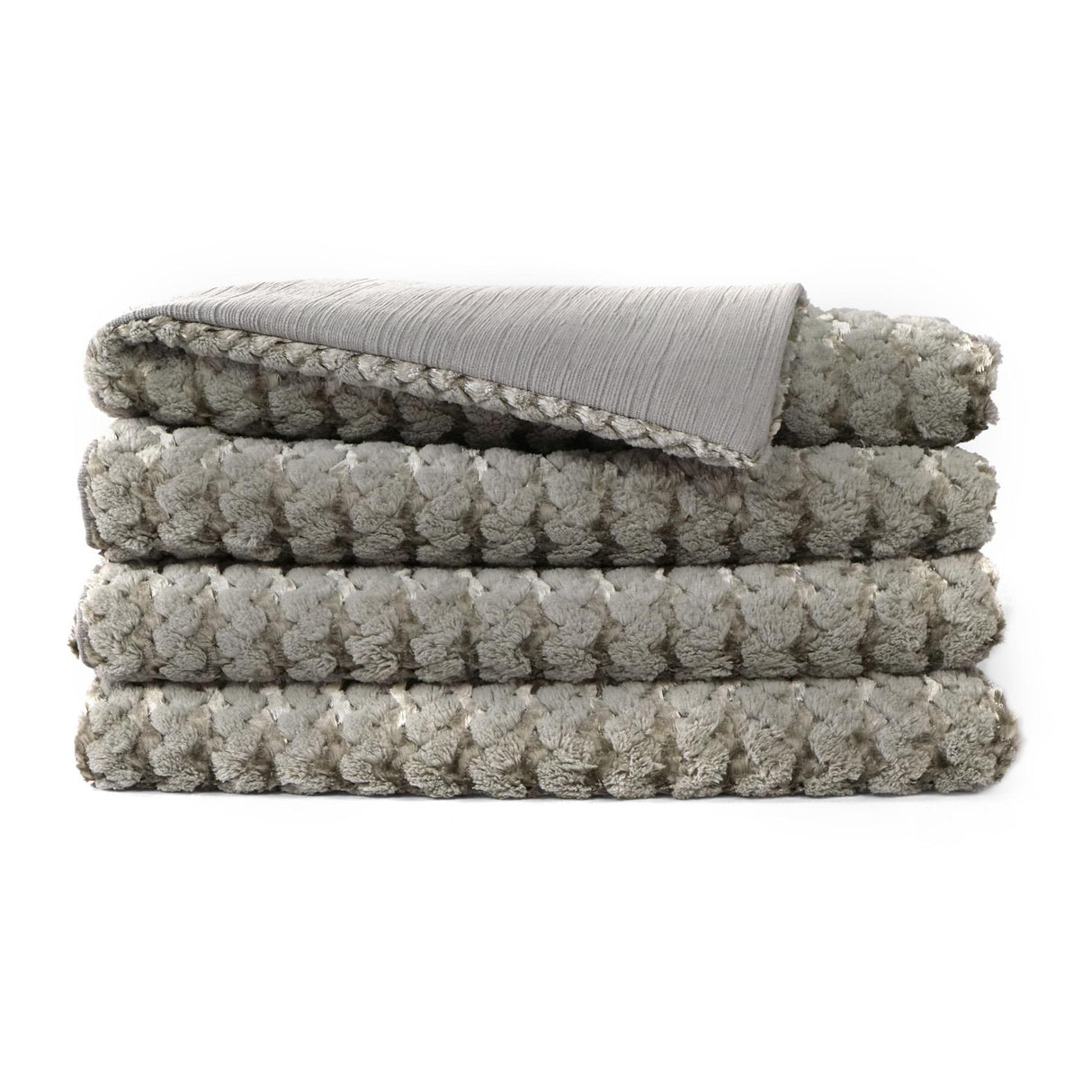 D.V. Kap Home Gene (Cord) Grey 52" x 62" Throw