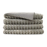 D.V. Kap Home Gene (Cord) Grey 52" x 62" Throw