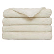D.V. Kap Home Furocious (Cord) Cream 52" x 62" Throw