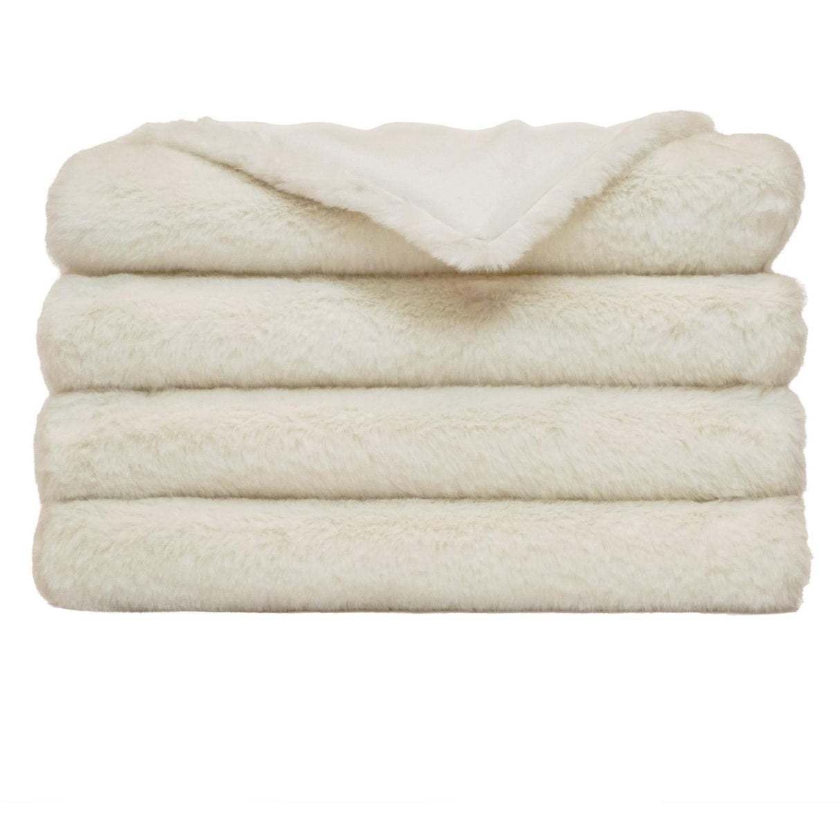 D.V. Kap Home Furocious (Cord) Cream 52" x 62" Throw