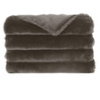 D.V. Kap Home Furocious (Cord) Grey Brown 52" x 62" Throw