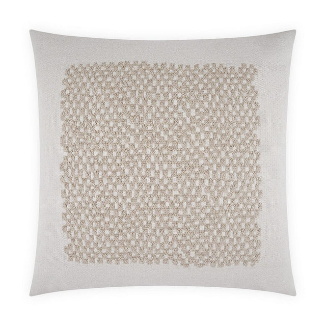 D.V. Kap Home Touch Sand 22" x 22" Outdoor Pillow