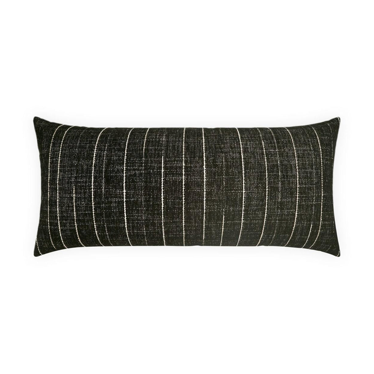 D.V. Kap Home Koprin Lumbar Noir 12" x 24" Outdoor Pillow