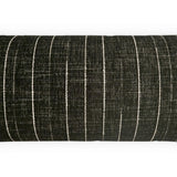 D.V. Kap Home Koprin Lumbar Noir 12" x 24" Outdoor Pillow
