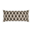 D.V. Kap Home Clukey Lumbar Domino 12" x 24" Outdoor Pillow