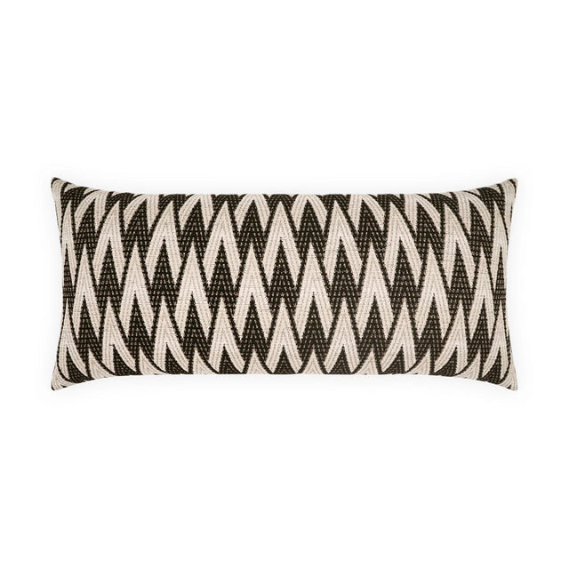 D.V. Kap Home Clukey Lumbar Domino 12" x 24" Outdoor Pillow
