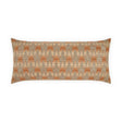 D.V. Kap Home Clukey Lumbar Salmon 12" x 24" Outdoor Pillow