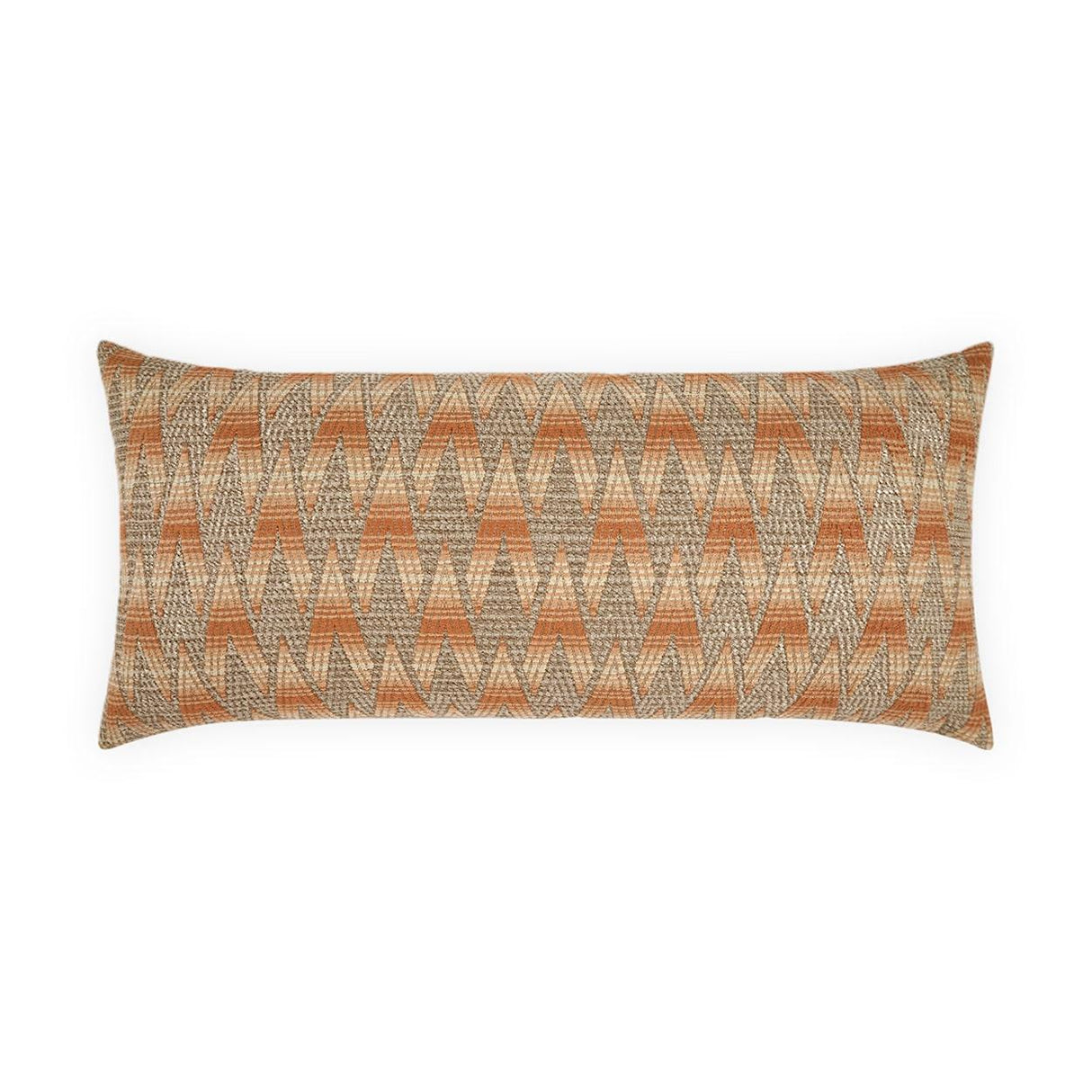 D.V. Kap Home Clukey Lumbar Salmon 12" x 24" Outdoor Pillow