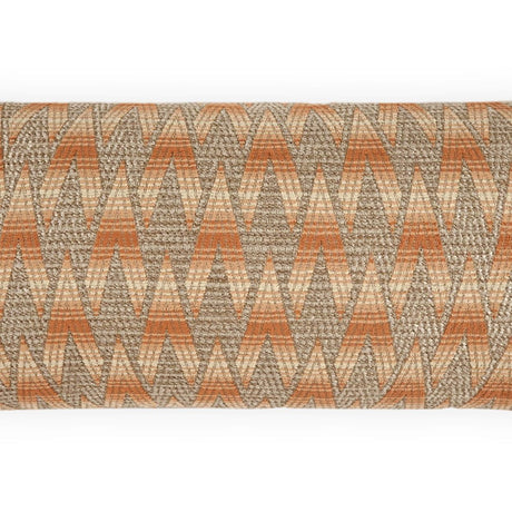 D.V. Kap Home Clukey Lumbar Salmon 12" x 24" Outdoor Pillow