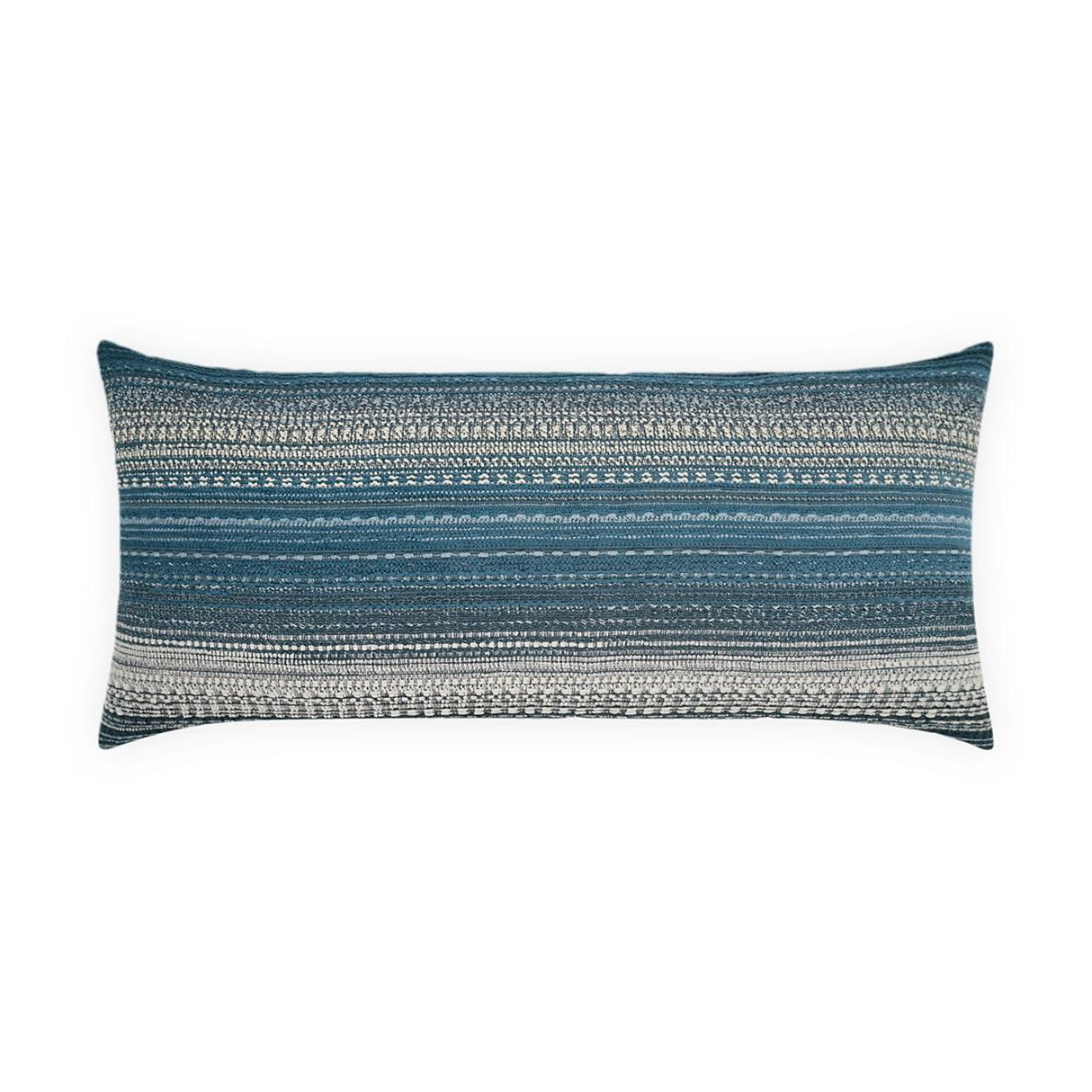 D.V. Kap Home Ihara Lumbar Indigo 12" x 24" Outdoor Pillow