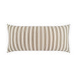D.V. Kap Home Pendle Lumbar Travertine 12" x 24" Outdoor Pillow